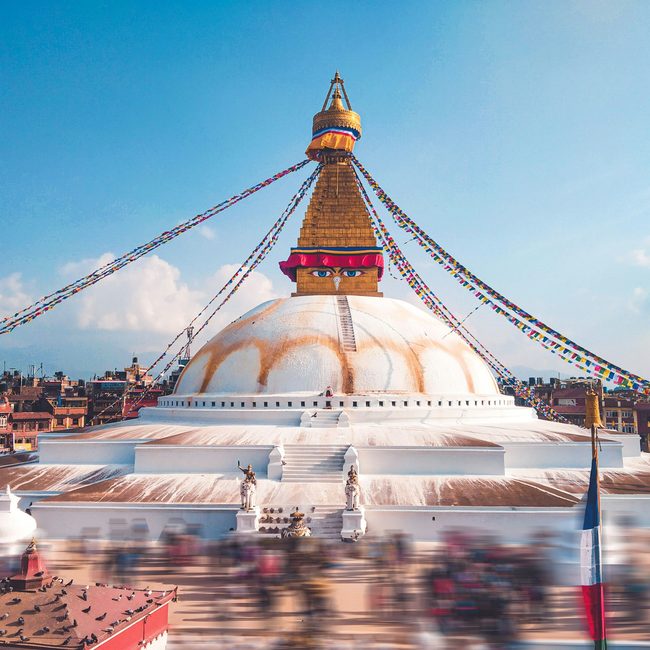 Boudhanath Stupa in Kathmandu