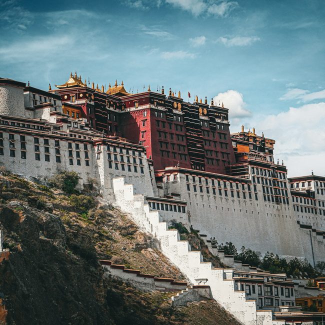 Potala Palace in Lhasa, Tibet